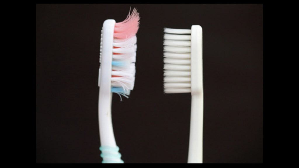 Keep changing your toothbrush
