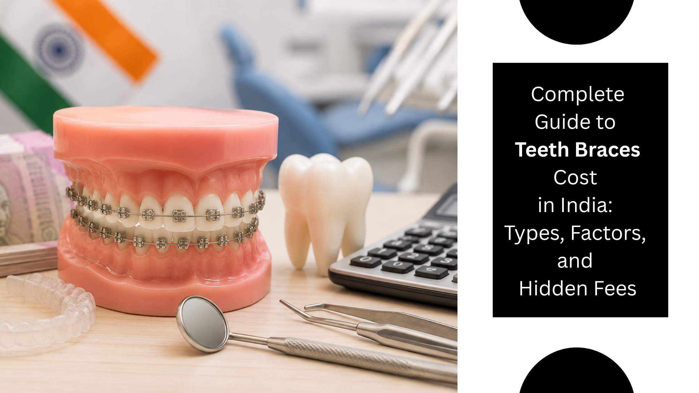 Complete Guide to Teeth Braces Cost in India: Types, Factors, and Hidden Fees